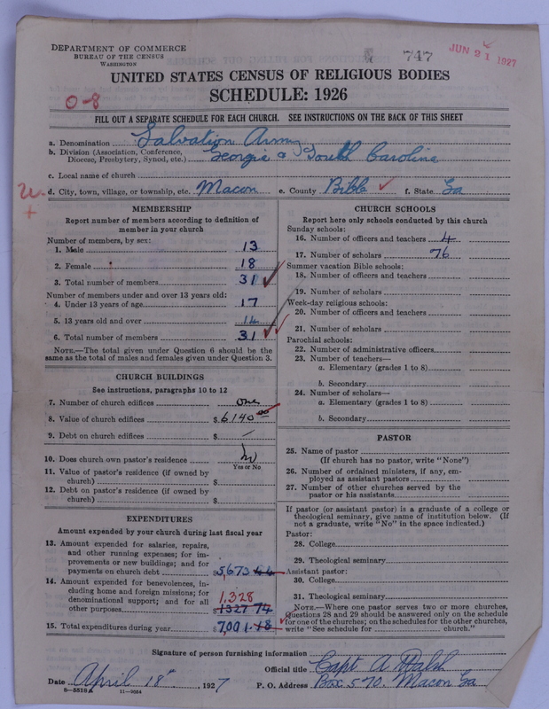 Scan of Salvation Army: 747