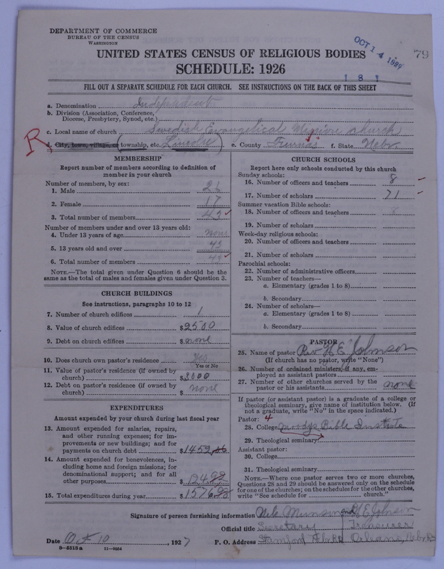 Scan of Swedish Evangelical Free Church of the United States of America: 79
