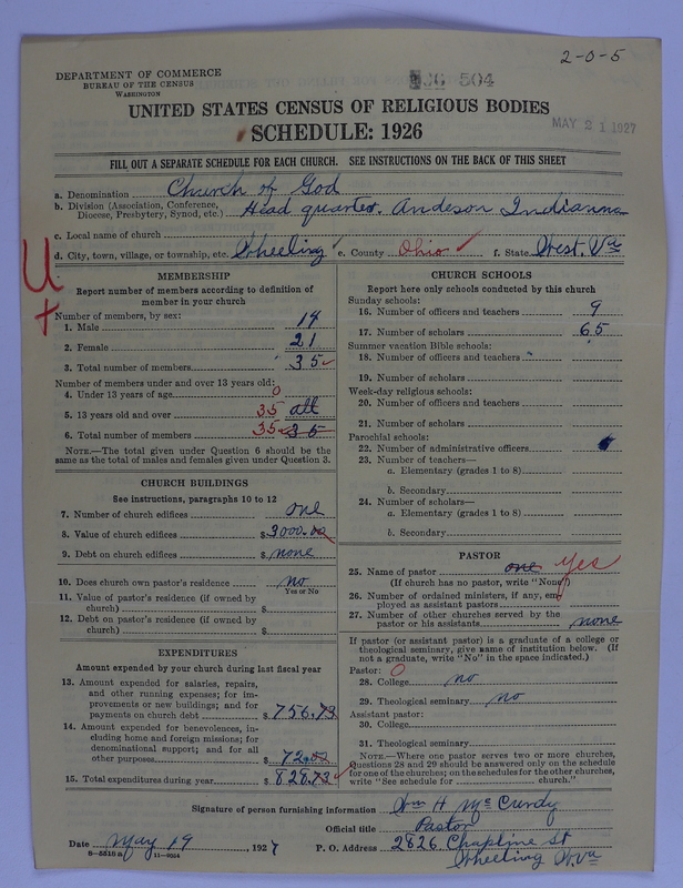 Scan of Church of God (Headquarters, Anderson, Ind.): 504