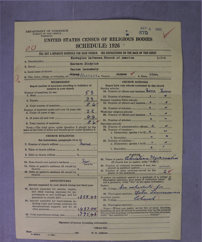Scan of Norwegian Lutheran Church of America: 275