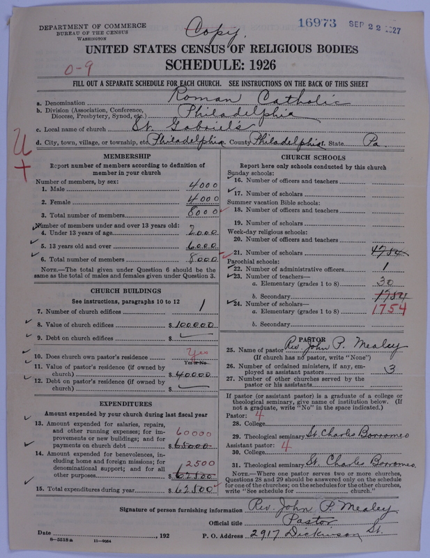 Scan of Roman Catholic Church: 16973