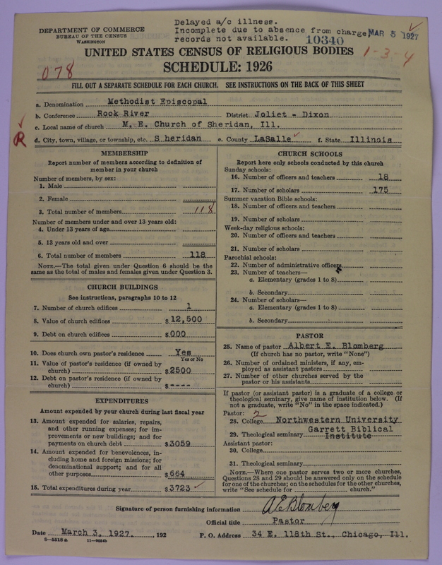 Scan of Methodist Episcopal Church: 10340