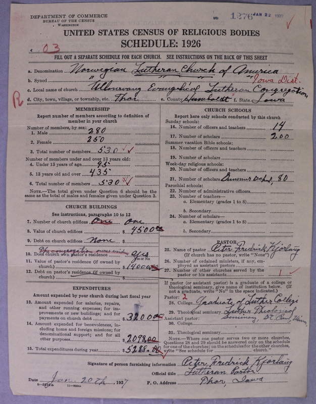 Scan of Norwegian Lutheran Church of America: 1276