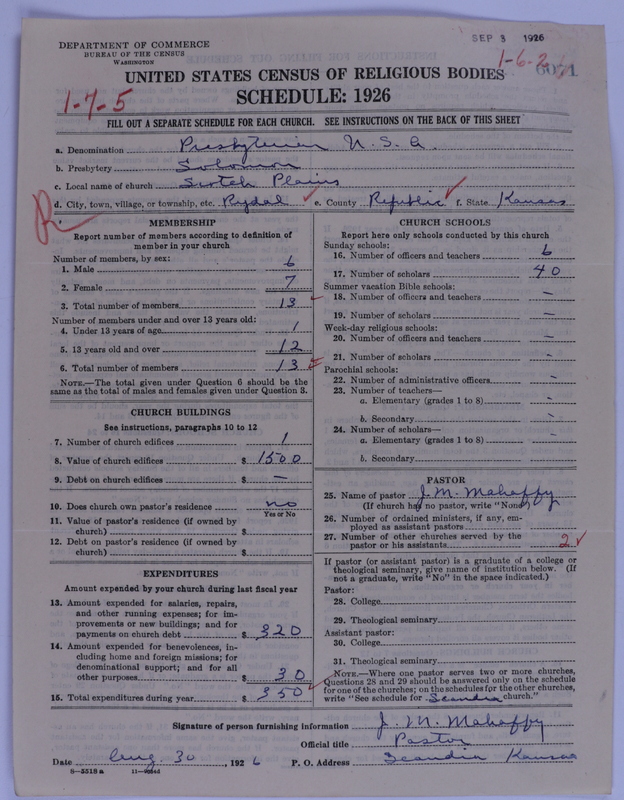Scan of Presbyterian Church in the United States of America: 6071