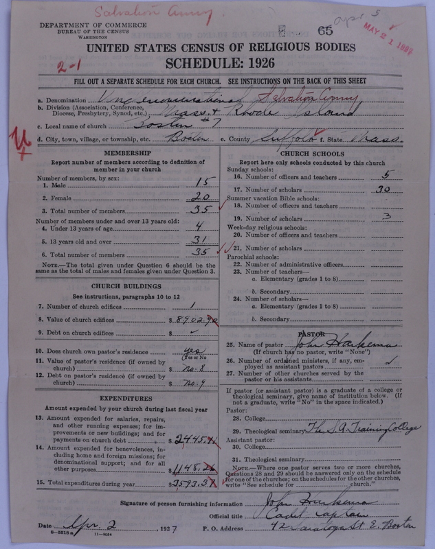 Scan of Salvation Army: 65