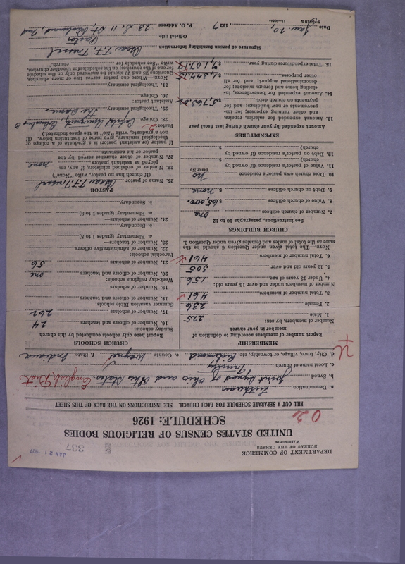 Scan of Synod of the Reformed Presbyterian Church of North America: 337