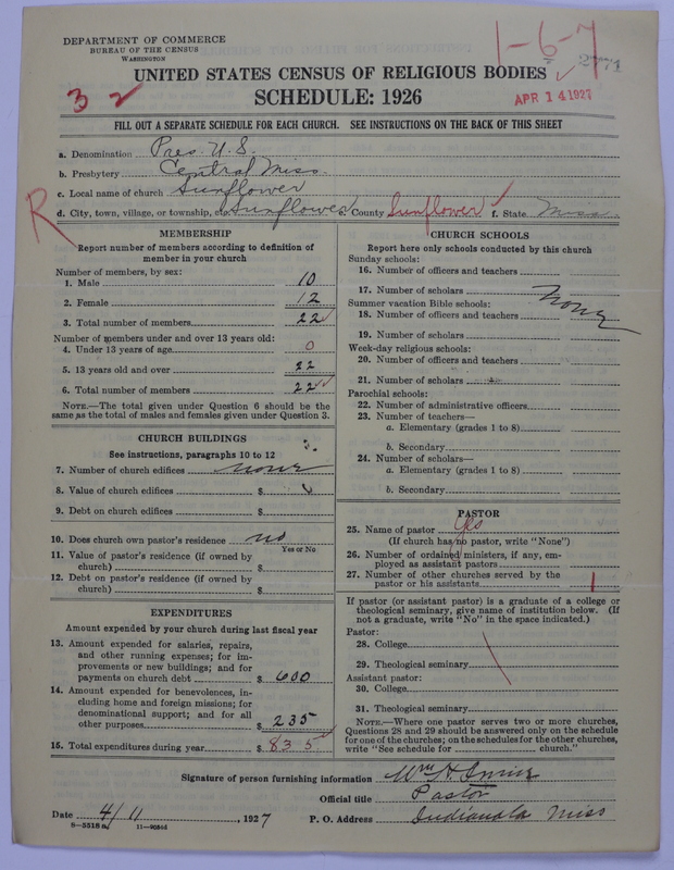 Scan of Presbyterian Church in the United States: 2771