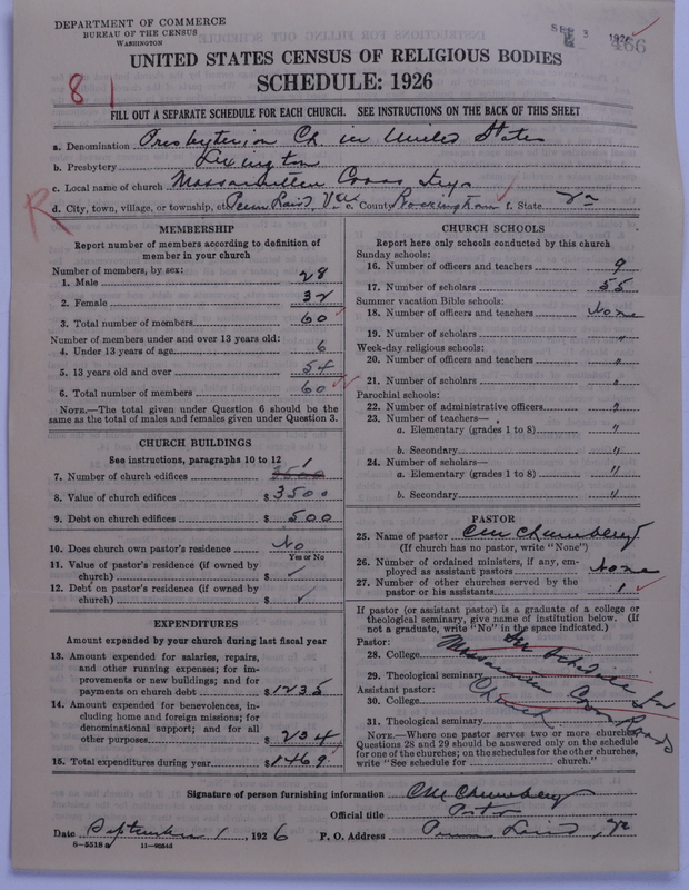 Scan of Presbyterian Church in the United States: 466