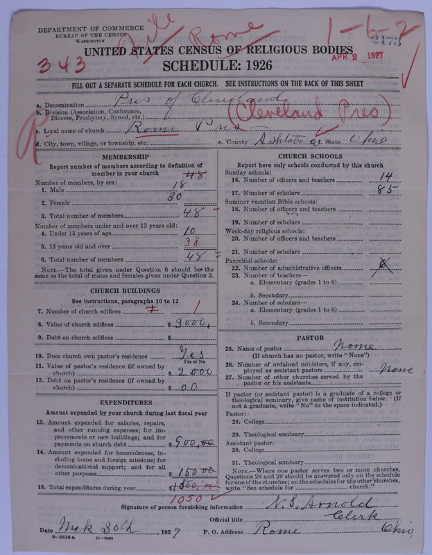 Scan of Presbyterian Church in the United States of America: 2473