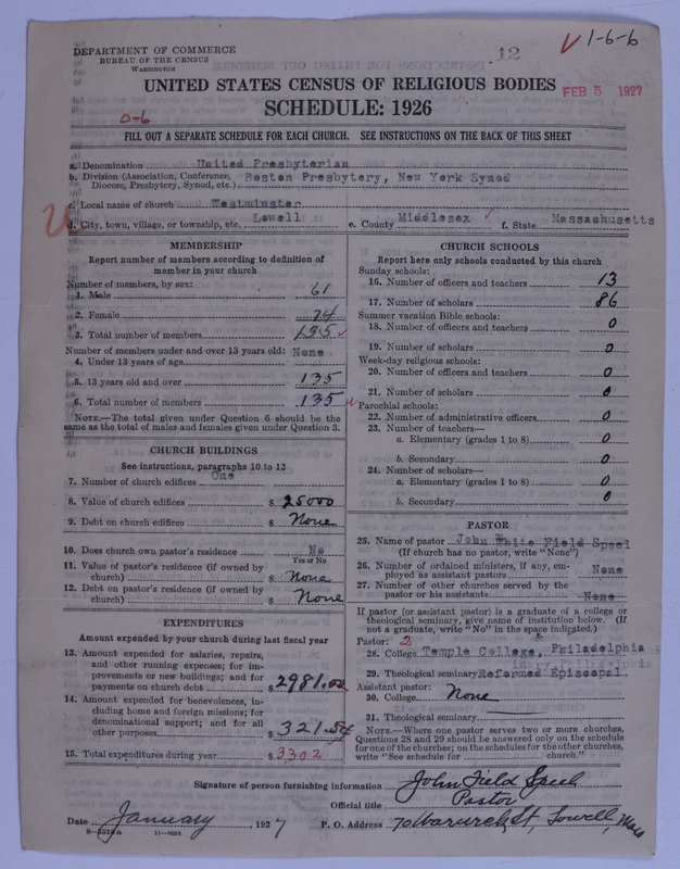 Scan of United Presbyterian Church of North America: 12