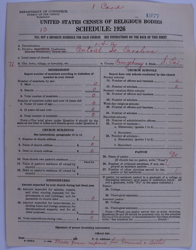 Scan of African Methodist Episcopal Church: 1977
