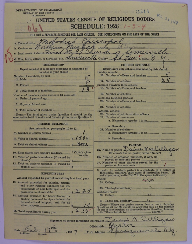 Scan of Methodist Episcopal Church: 2544