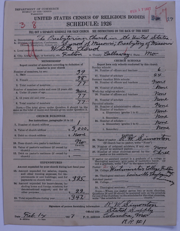 Scan of Presbyterian Church in the United States: 17