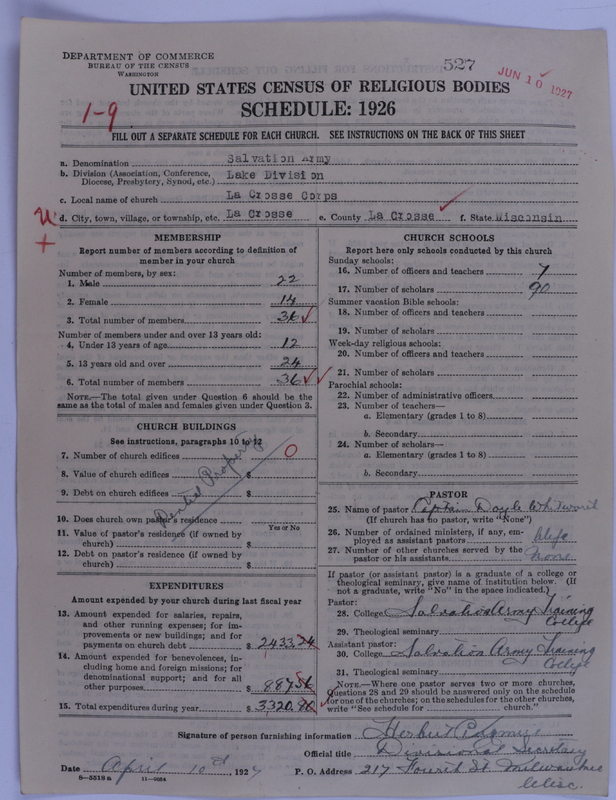 Scan of Salvation Army: 527