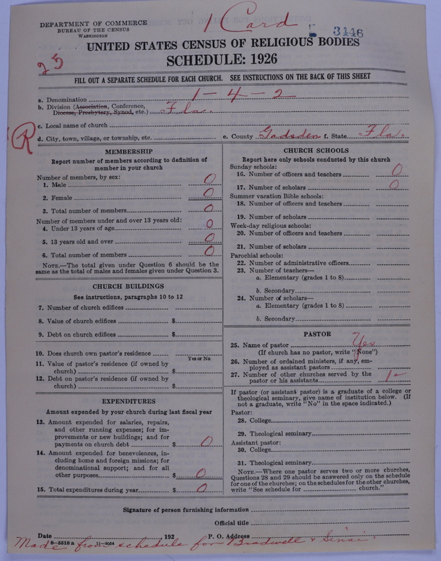 Scan of African Methodist Episcopal Church: 3446