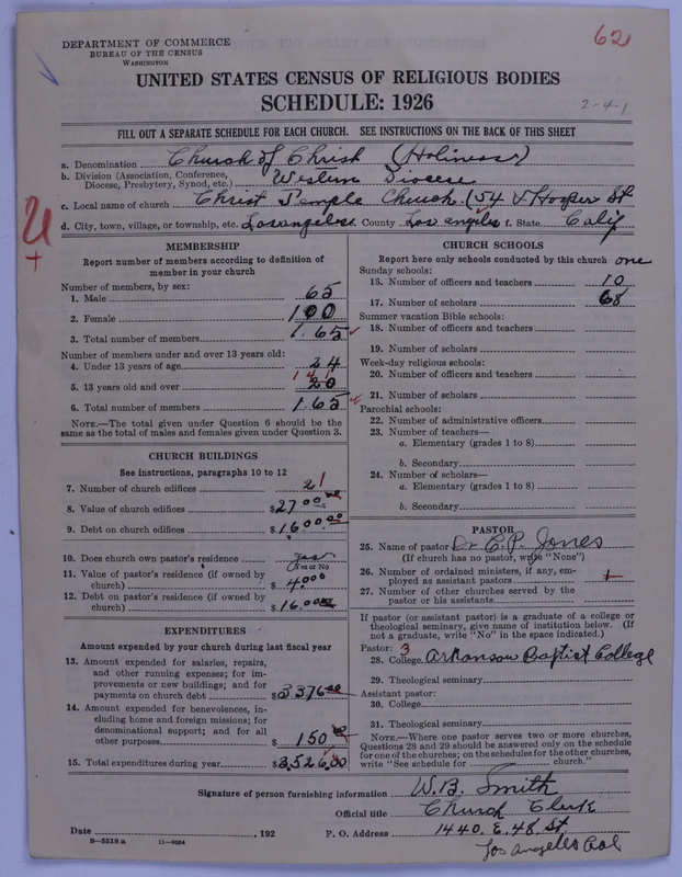 Scan of Church of Christ (Holiness) U.S.A.: 62