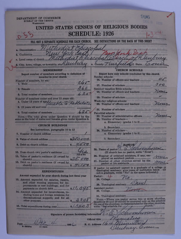 Scan of Methodist Episcopal Church: 996