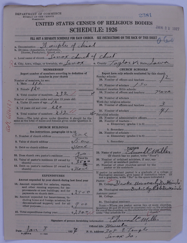 Scan of Disciples of Christ: 2381