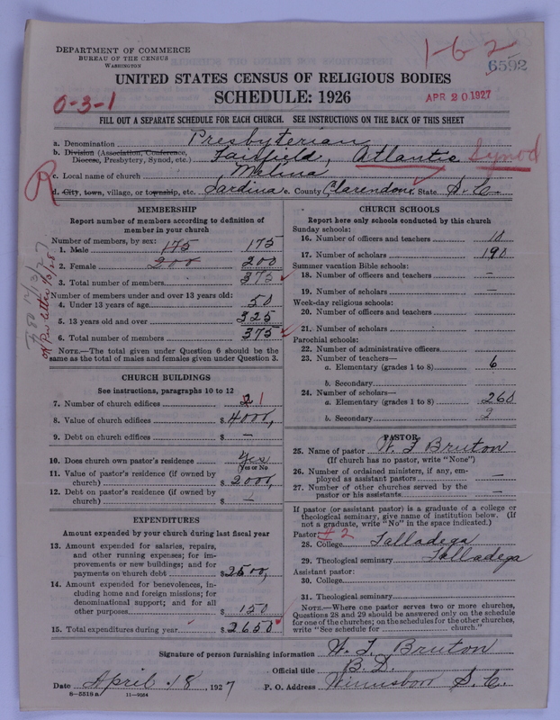 Scan of Presbyterian Church in the United States of America: 6592