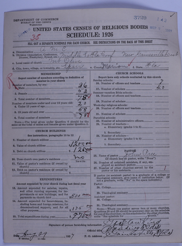 Scan of African Methodist Episcopal Church: 3729