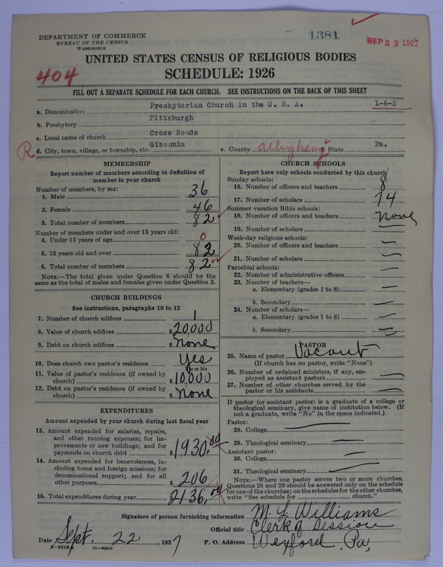 Scan of Presbyterian Church in the United States of America: 1381