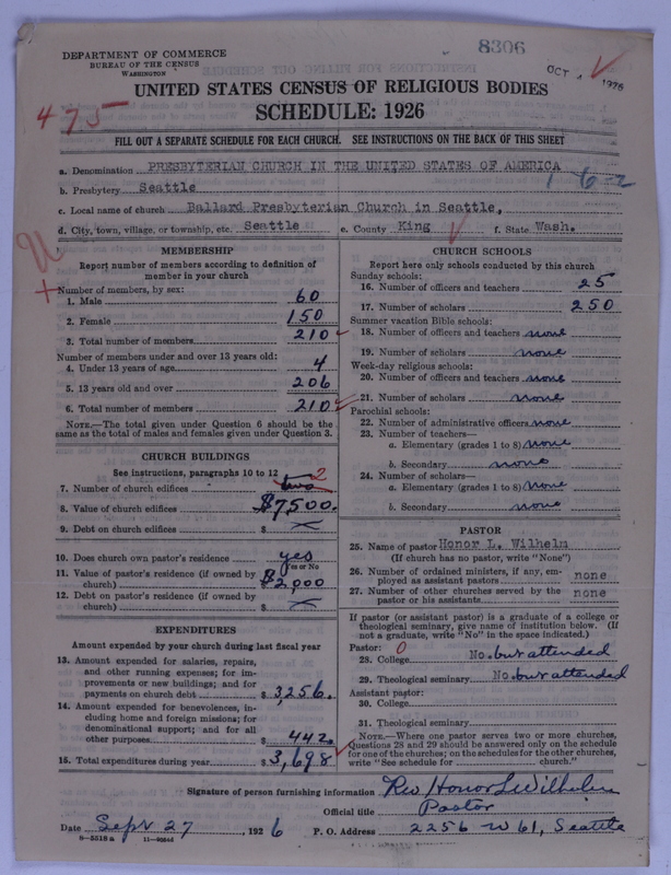 Scan of Presbyterian Church in the United States of America: 8306