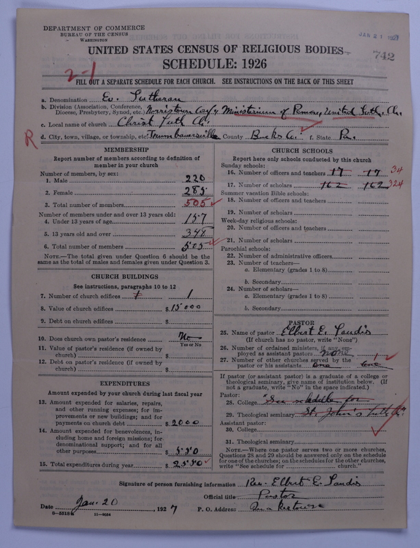 Scan of United Lutheran Church in America: 742