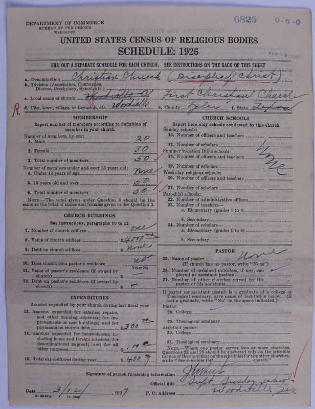 Scan of Disciples of Christ: 6825