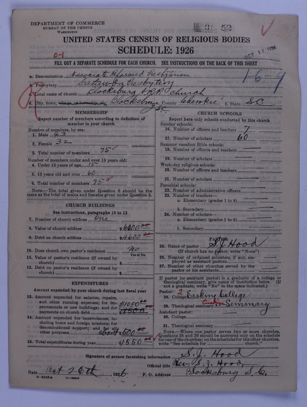 Scan of Associate Reformed Presbyterian Church: 52