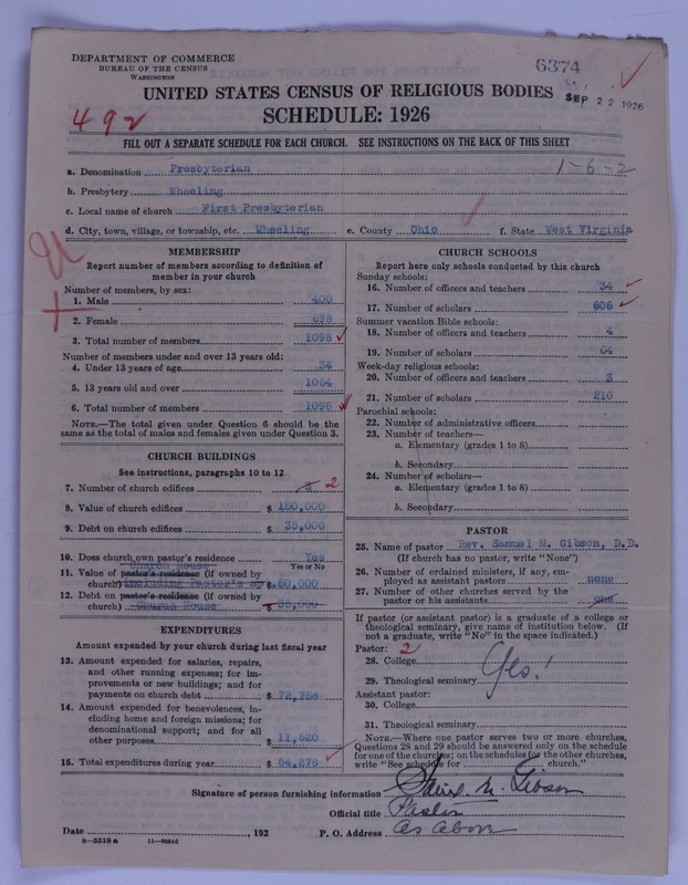 Scan of Presbyterian Church in the United States of America: 6374