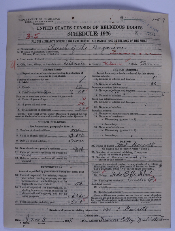 Scan of Church of the Nazarene: 792