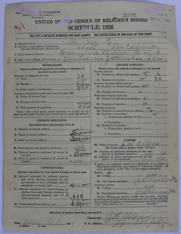 Scan of African Methodist Episcopal Church: 3572