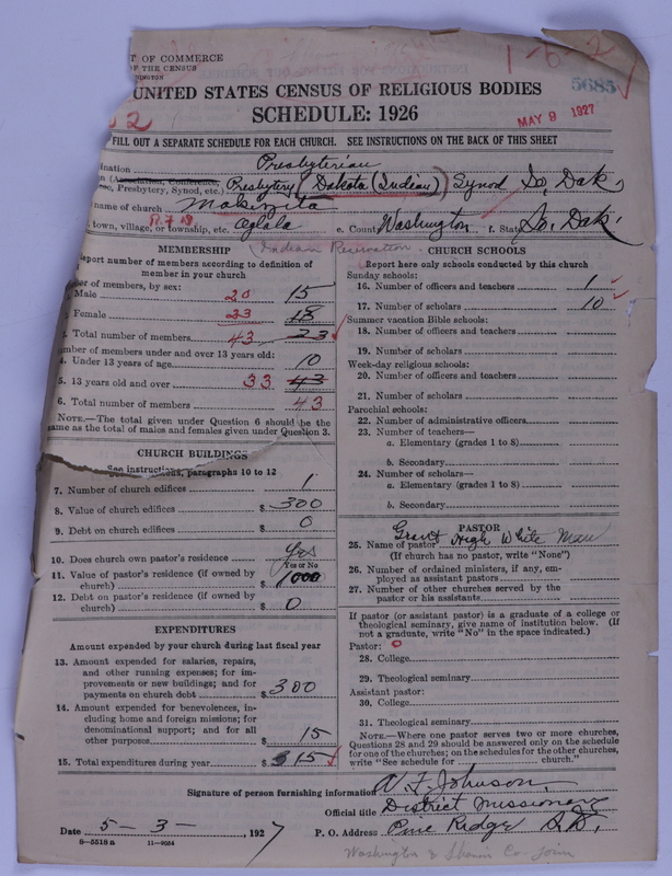 Scan of Presbyterian Church in the United States of America: 5685