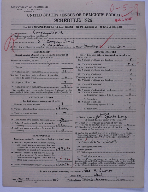 Scan of Congregational Churches: 1351