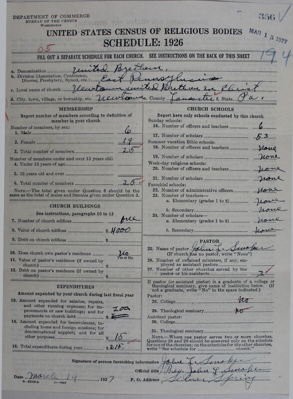 Scan of Church of the United Brethren in Christ: 356