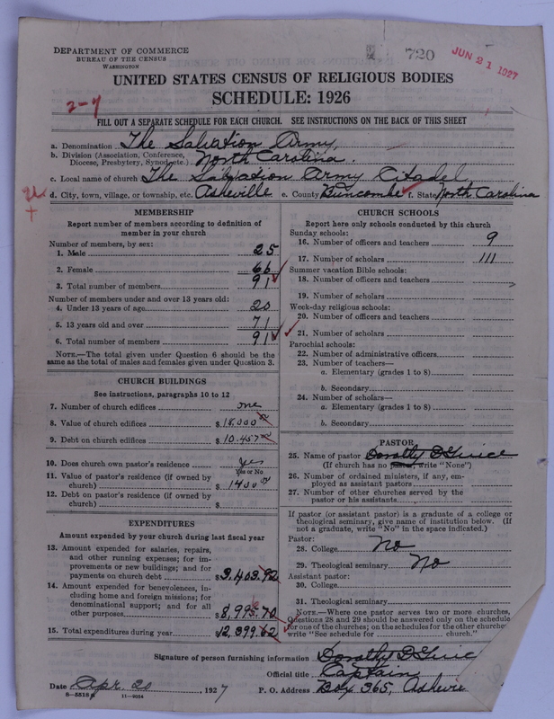 Scan of Salvation Army: 720