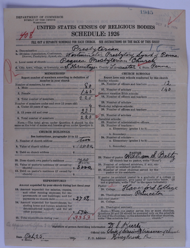 Scan of Presbyterian Church in the United States of America: 1945
