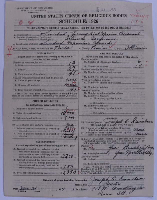 Scan of Swedish Evangelical Mission Covenant of America: 85