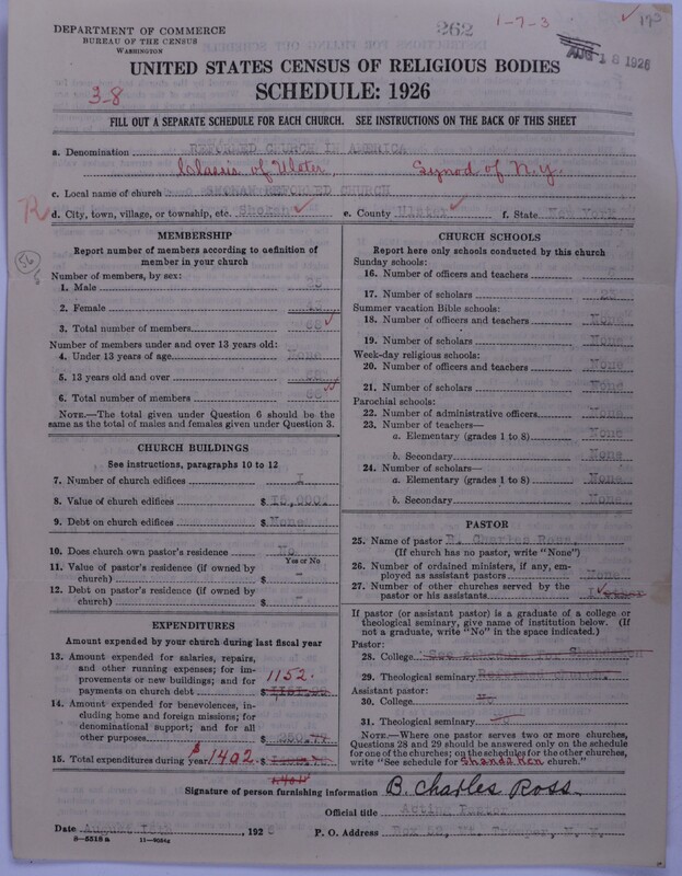 Scan of Reformed Church in America: 262