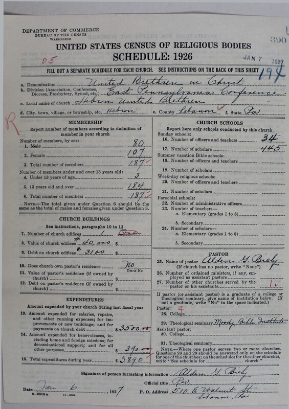 Scan of Church of the United Brethren in Christ: 390