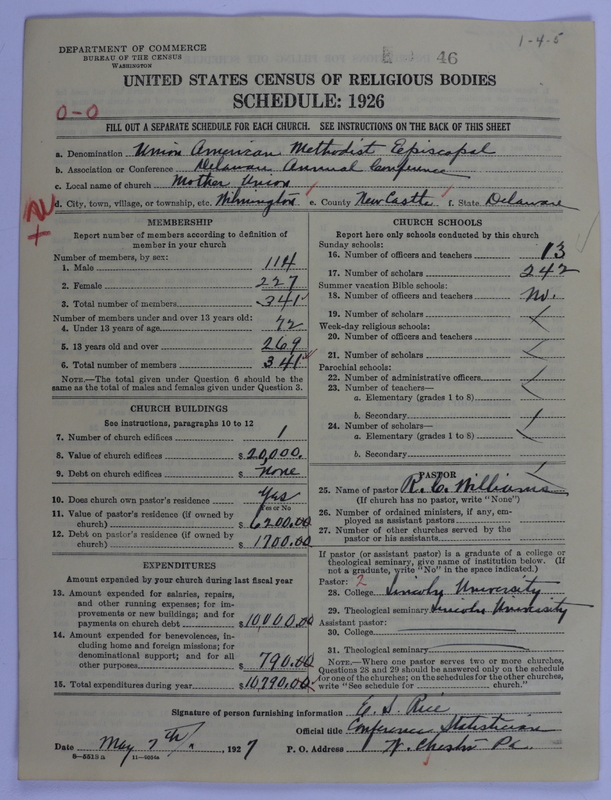 Scan of Union American Methodist Episcopal Church: 46