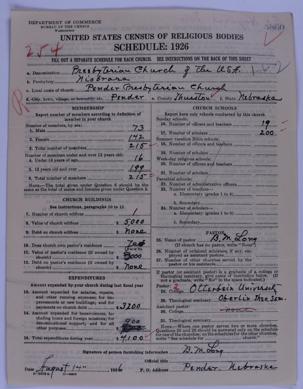 Scan of Presbyterian Church in the United States of America: 5860