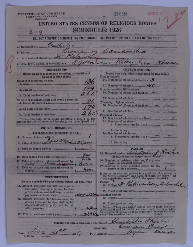 Scan of Roman Catholic Church: 2028