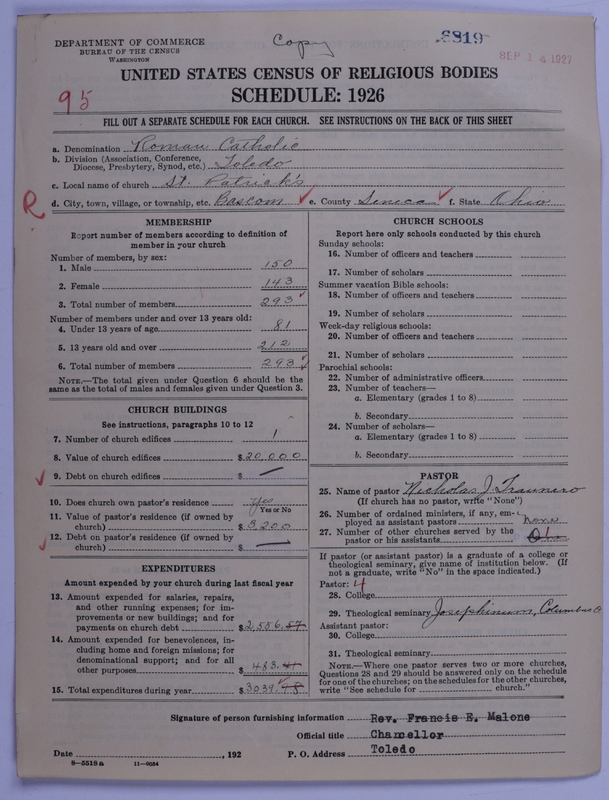 Scan of Roman Catholic Church: 6819
