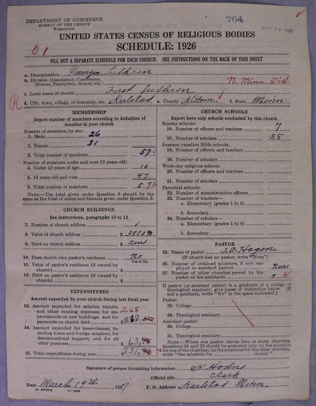 Scan of Norwegian Lutheran Church of America: 764