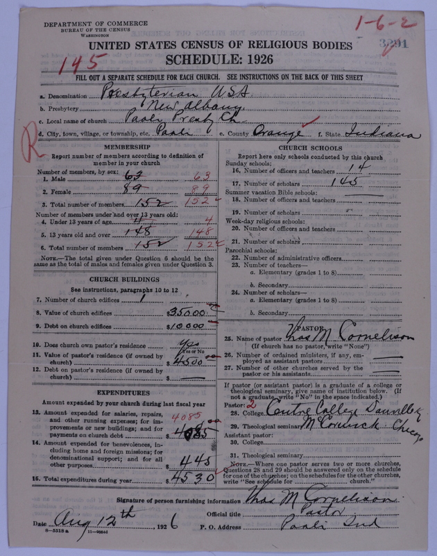 Scan of Presbyterian Church in the United States of America: 3291