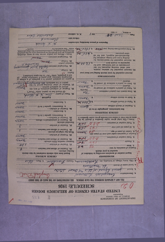 Scan of Synod of the Reformed Presbyterian Church of North America: 135