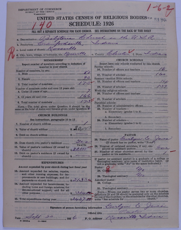 Scan of Presbyterian Church in the United States of America: 3127