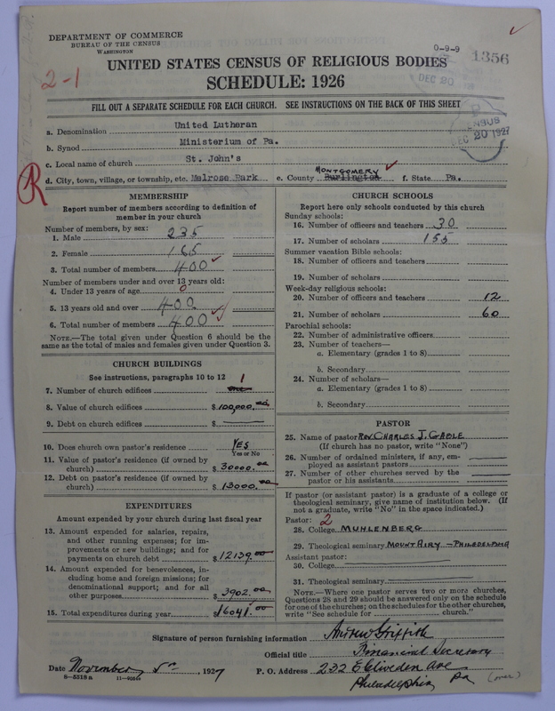 Scan of United Lutheran Church in America: 1356