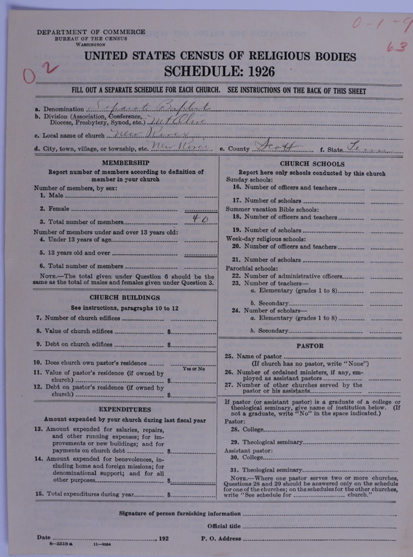 Scan of Separate Baptists: 64